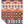 A folded blanket with a vibrant  pattern in red, yellow, black, and white, displayed on a clean white background.
